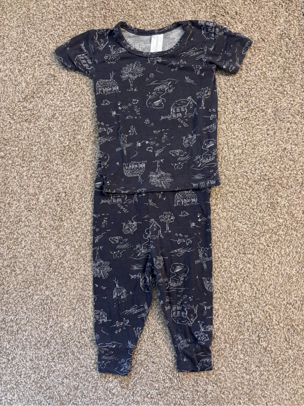 Modern Moments By Gerber Pajama Set 12M